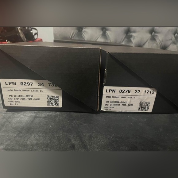 New in box Clear Chunk Heels Size 9.5 & 10 - Picture 4 of 4